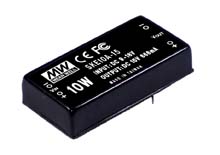 Meanwell SKE10C-05 - DC/DC converter Vin 36-72V Vout 5V 2000mA SKE10C-05
